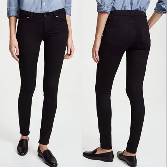 Paige black jeans size 24 - Picture 1 of 12